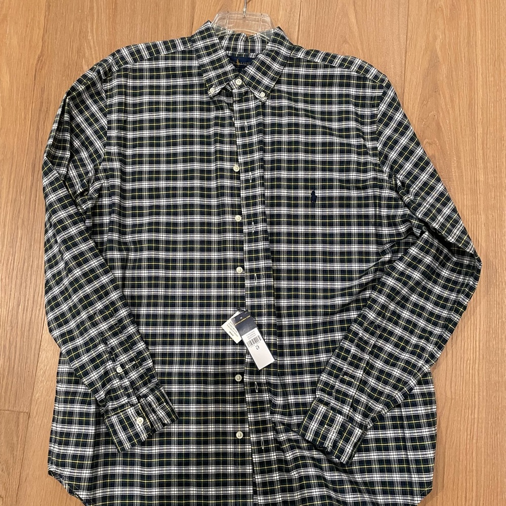 Ralph Lauren tall button down dress shirt
